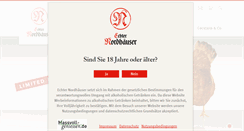 Desktop Screenshot of echter-nordhaeuser.de